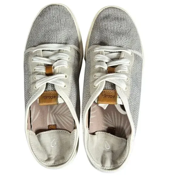 Olukai Sneakers Womens 8.5 Tapa Mesh Drop in Heel Lightweight Breathable Comfort - Picture 6 of 11